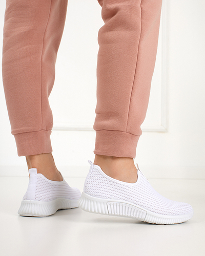 Weiße Slip-On-Sneakers von Banila für Damen - Schuhe