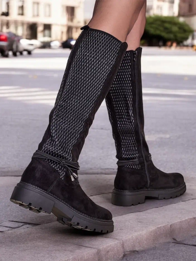 Royalfashion Damenstiefel Mallogi