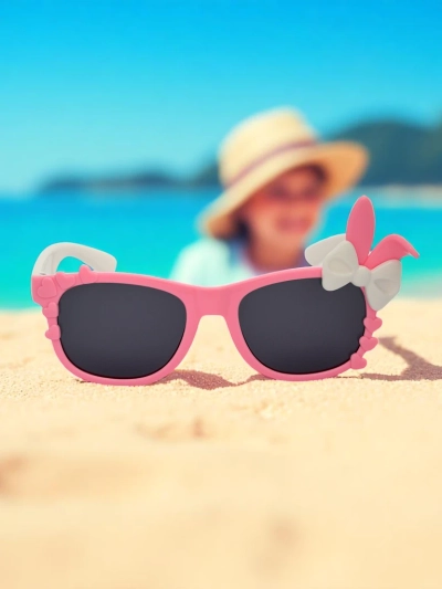 Royalfashion Kindersonnenbrille mit Bunny Shine Dekorationen