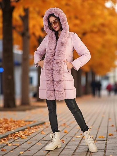 Royalfashion Damenjacke mit abnehmbaren Ärmeln