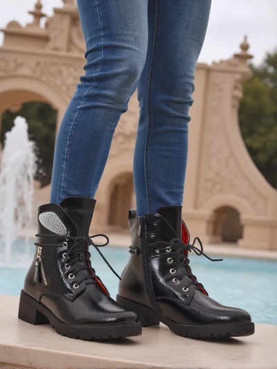 Royalfashion Damen-Stiefel Arbeitsschuhe Volio