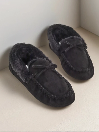Royalfashion Жіночі мокасини з хутром Ahtikes
