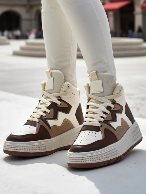 Royalfashion Високі жіночі спортивні туфлі Quiedy