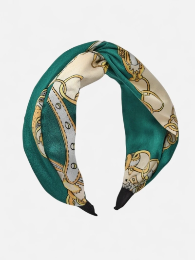 Royalfashion Damen-Haarband im Tuch-Stil mit elegantem Print