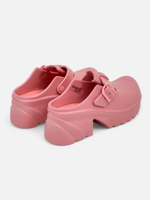 Royalfashion Жіночі гумові босоніжки на підборах Voxones