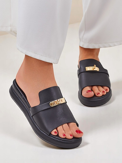 Royalfashion Damensandalen flach Rhapsody