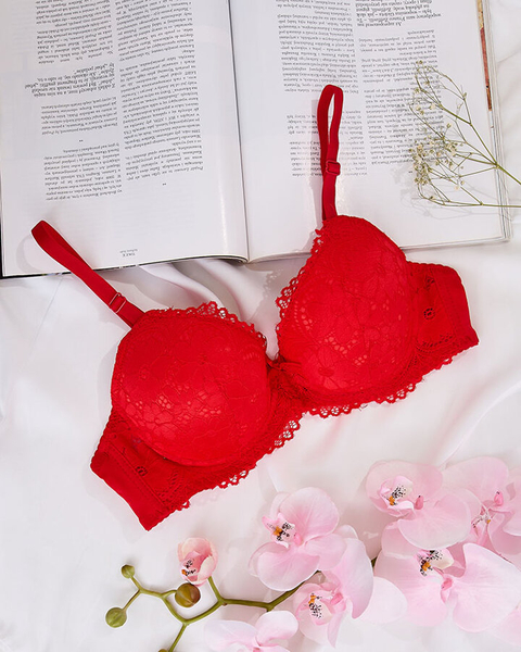 Royalfashion Damen-BH mit Spitzenverzierung