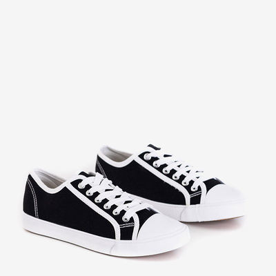 Чорні кросівки Dormea на шнурівці - Взуття