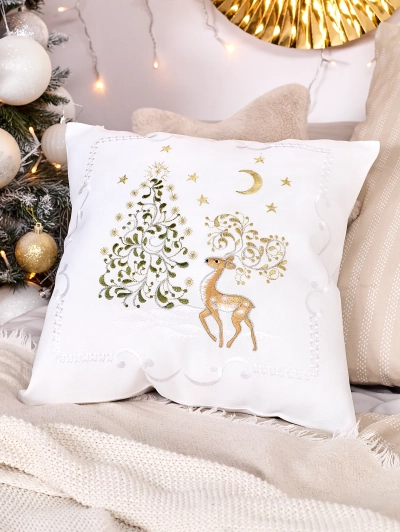 Royalfashion Dekorative Weihnachtskissenbezug