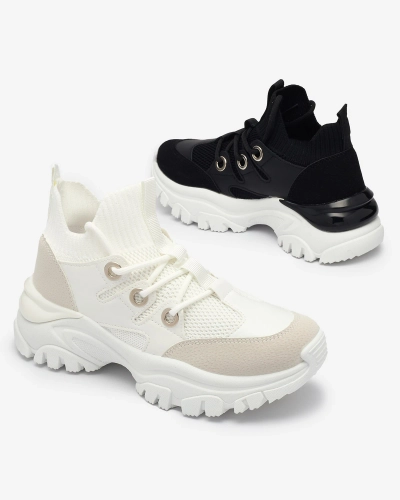 Sportliche Damen-Sneakers in Schwarz Hasola- Footwear