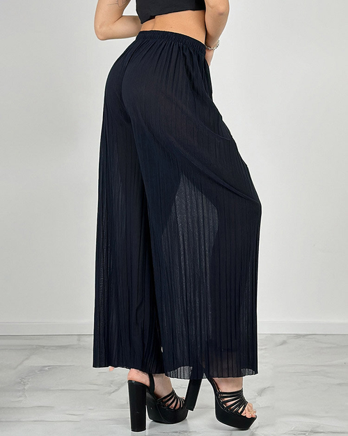 Royalfashion Жіночі широкі плісировані штани