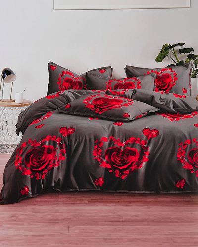 Royalfashion Gemusterte Bettwäsche 200X220 4er Set