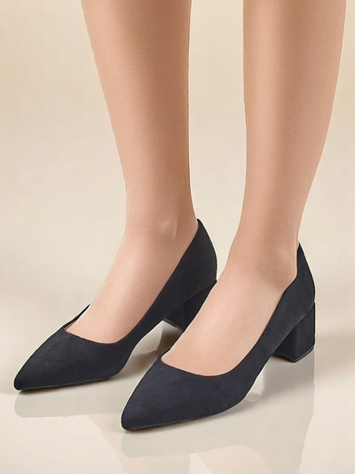 Royalfashion Damen Pumps mit niedrigem Absatz Bosanna