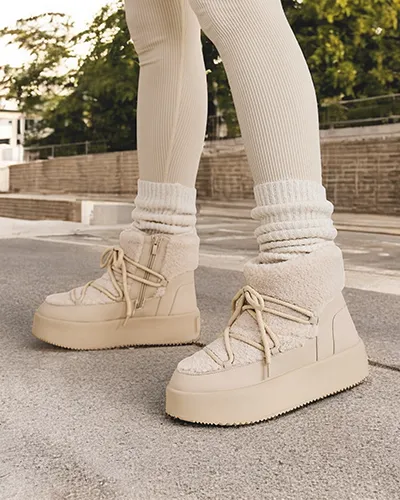 Royalfashion Damen Schneestiefel Tomis