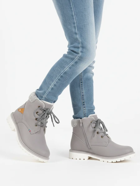 Tiptop isolierte Stiefel für graue Jungen - Schuhe