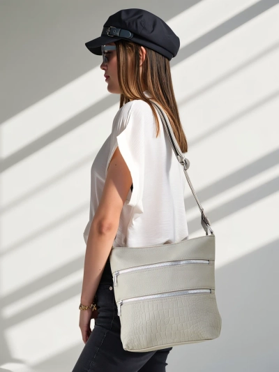 Royalfashion Damenhandtasche aus Ökoleder