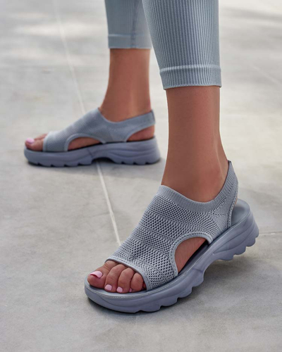 Royalfashion Damen Sandalen mit Schaft Viss