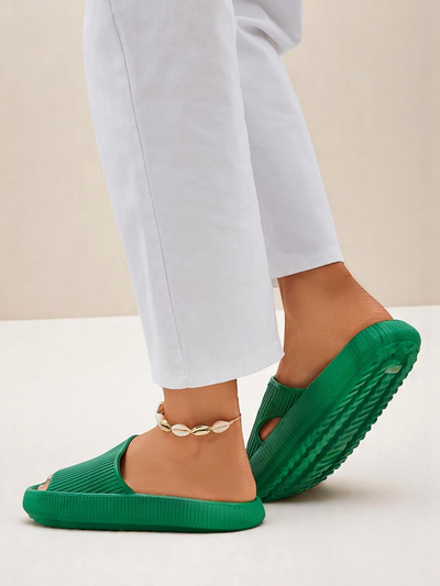 Royalfashion Damen-Gummi-Flip-Flops Bree