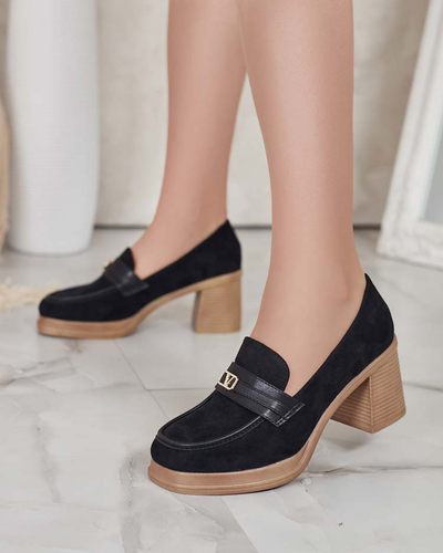 Royalfashion Жіночі мокасини на стійці Lemaneg