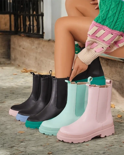 Royalfashion Eko Leder Damenstiefel Ereste