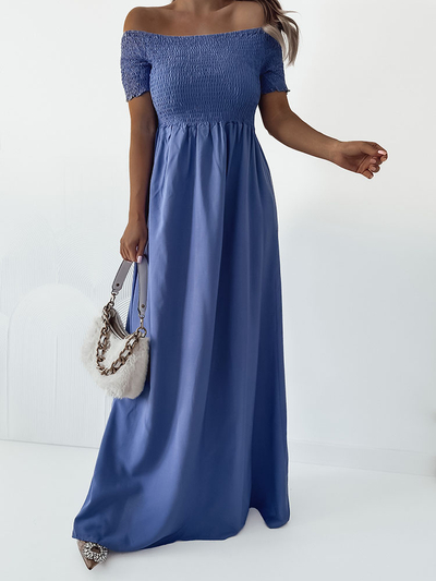 Royalfashion Damen Midikleid a'la hiszpanka