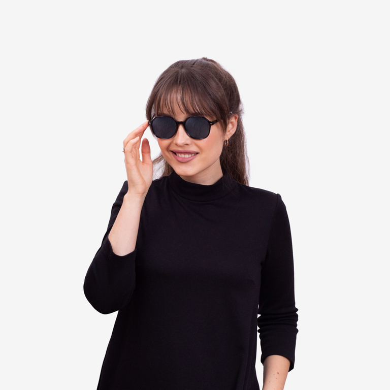 Braune Damensonnenbrille - Accessoires