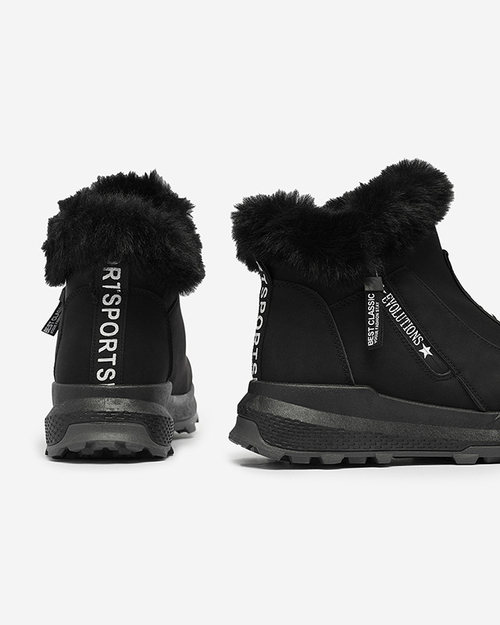 Valentina Чорні Ботильйони З Хутром