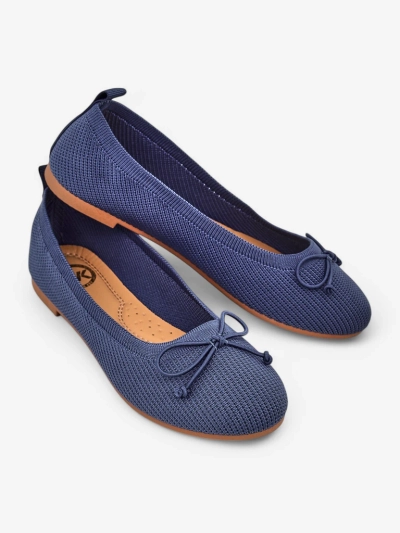 Royalfashion Damen Stoff Ballerinas Magger