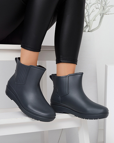 Graue matte Damen-Gummistiefel Neriva - Footwear