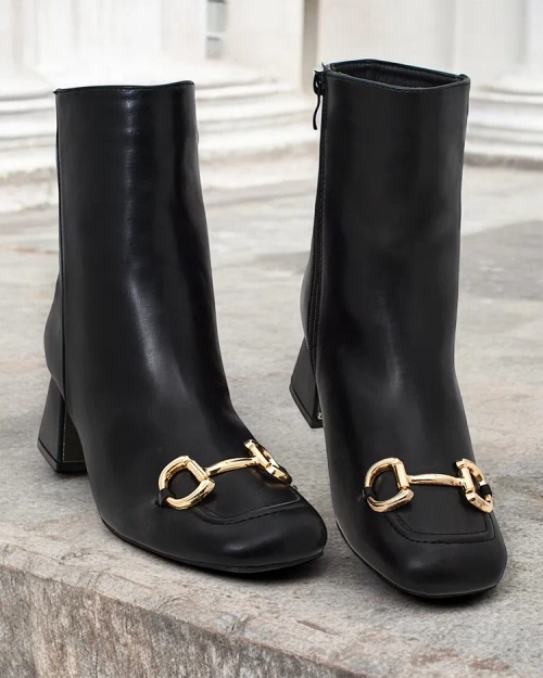 Чоботи для жінок Royalfashion на підборах Розулі