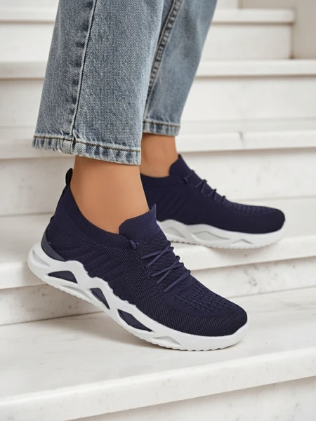 Royalfashion Damen Stoff Sneakers Kaenno