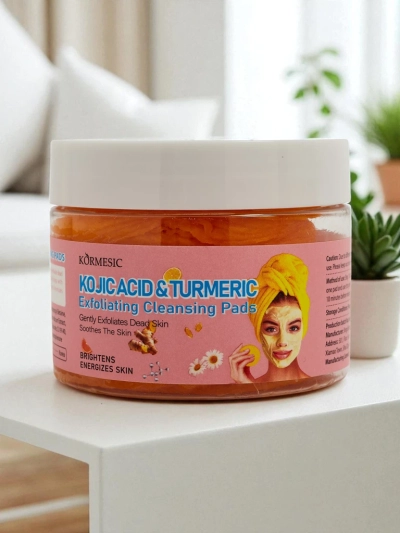 Kurkuma Kojisäure - Peeling Reinigungs- und Aufhellungs-Pads