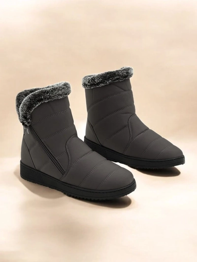 Royalfashion Damen Winterstiefel ähnlich wie Schneestiefel Baccinis