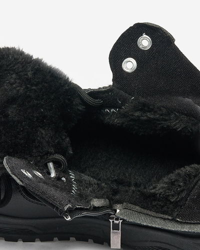 Royalfashion Isolierte Damen-Sneakers mit Fell Retodaf