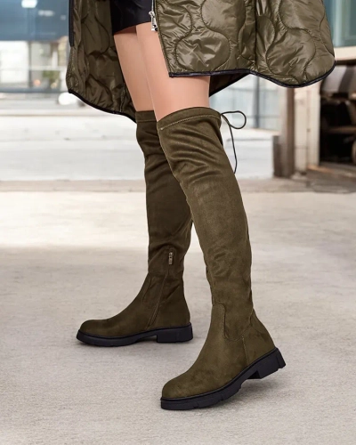 Royalfashion Damen Schlupfstiefel Robus