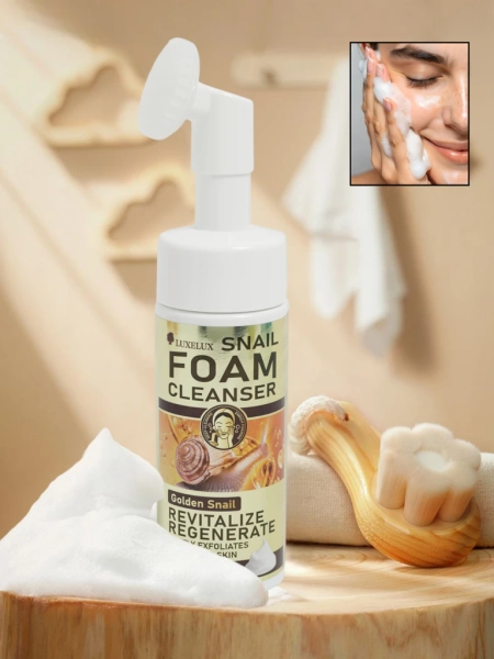 Aurelia Golden Snail Reinigungsschaum mit Mucin 150ml Luxuriös