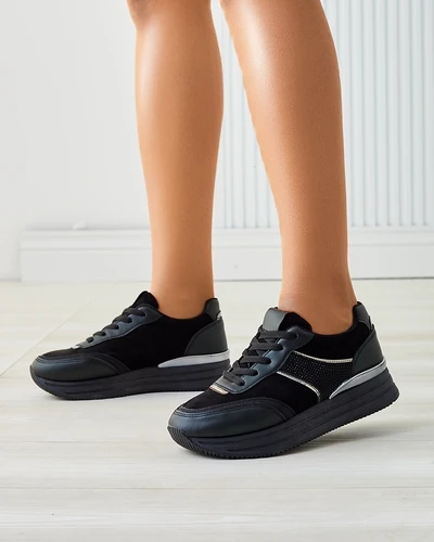 Royalfashion Damen Plattform Sneaker Venusoe