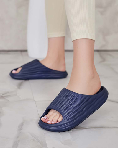 Royalfashion Women's Magged rubber flip-flops
