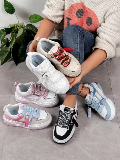 Royalfashion Damen Sport Sneakers Pitotti