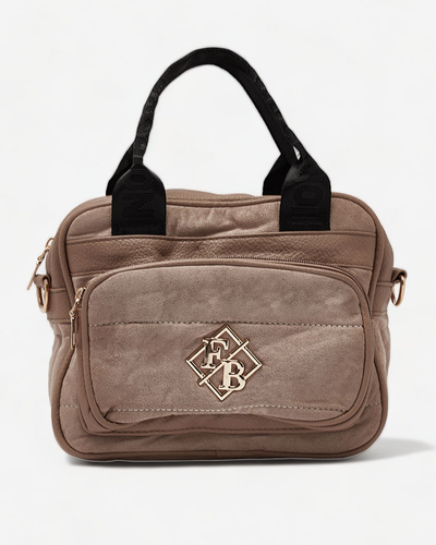 Royalfashion Kleine Damenhandtasche in Braun