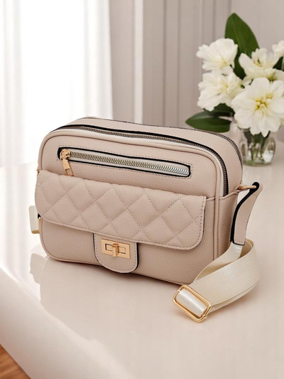 Royalfashion Kleine Damenhandtasche aus Öko-Leder Cora