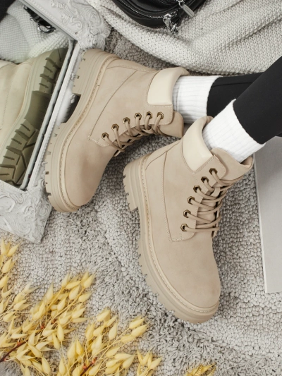 Damen Trapper Stiefeletten Avienne