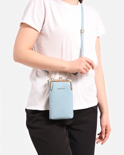 Royalfashion Multifunktionale Handtasche Geldbörse mit Tragegurt
