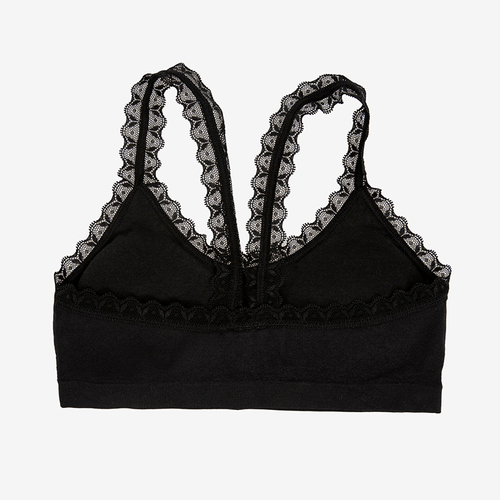 Чорний бюстгальтер для дівчаток