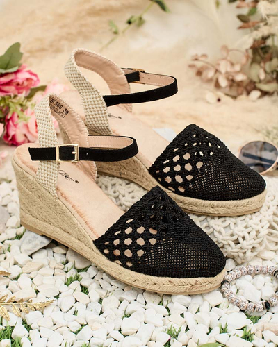 Royalfashion Damen Sintoles Espadrilles auf einem Absatz