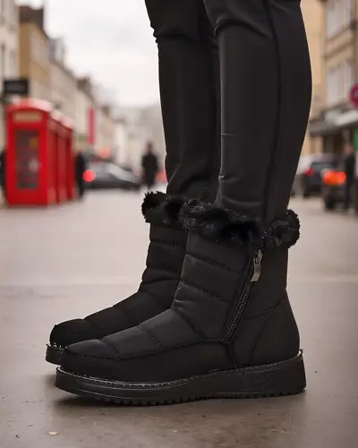 Royalfashion Damen Fiego Schneestiefel