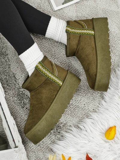 Kurze Damenstiefel a'la Schneestiefel Althea