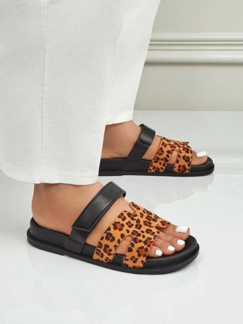 Royalfashion Жіночі шльопанці з екошкіри FlexiComfi