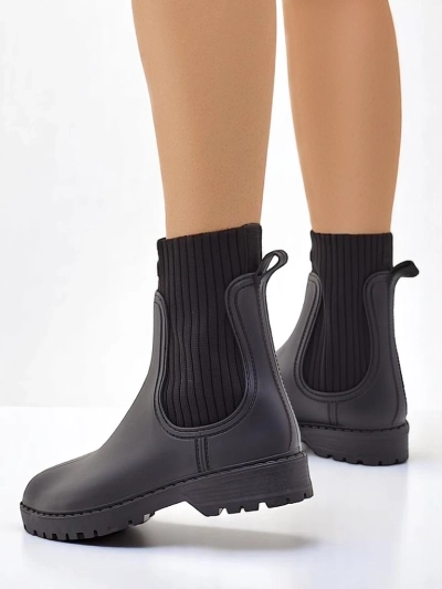Royalfashion Damenmatte Gummistiefel Dasiine
