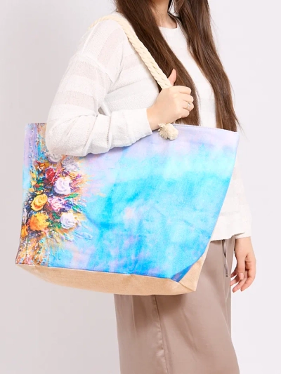 Royalfashion Große Stofftasche mit Druck